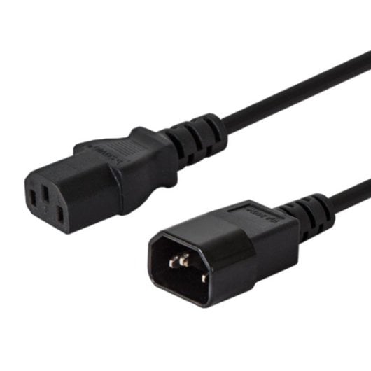 Cable de alimentación Savio CL-99 1,2 m IEC C14 a IEC C13 250 V 10 A negro