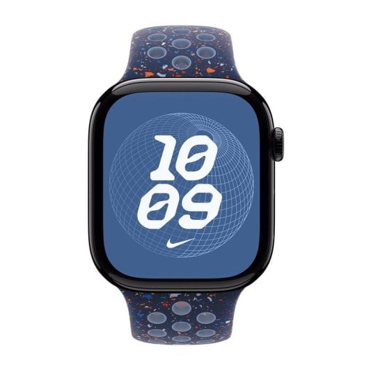 Correa Nike Sport Band Blue Ribbon para Apple Watch 44mm 45mm 46mm 49mm Alumínio