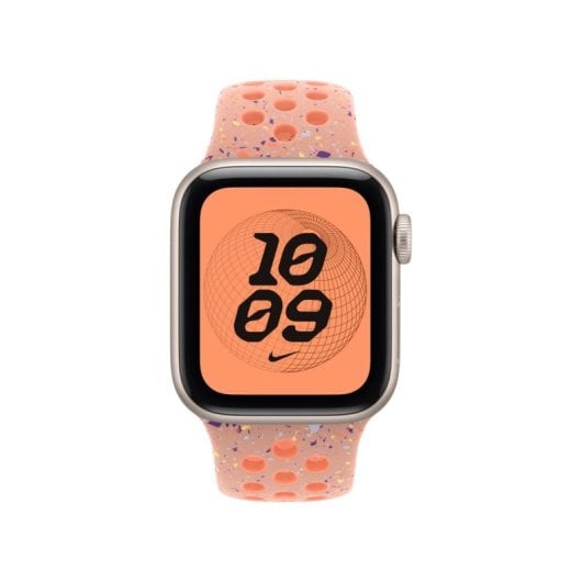 Armband Apple MGA64ZM/A Nike Sport Pink M/L für Apple Watch 38mm 40mm 41mm Aluminium Fluorelastomer