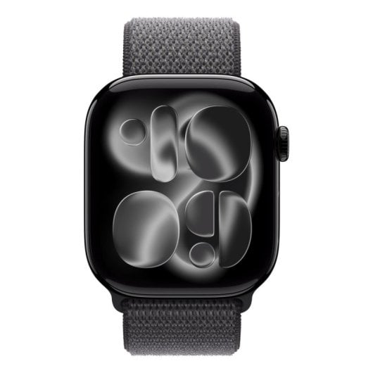 Sport Loop Armband Apple MFFN4ZM/A Dunkelgrau XL Recyclingmaterial Smartwatch 44-49 mm