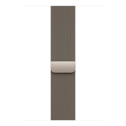 Bracelet Milanese Loop Apple MGJ24ZM/A acier inoxydable magnétique Apple Watch 44/45/46/49 mm naturel