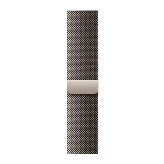 Bracelet Milanese Loop Apple MGJ24ZM/A acier inoxydable magnétique Apple Watch 44/45/46/49 mm naturel