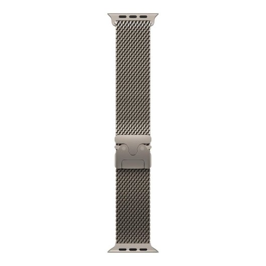 Bracelet Apple MGHQ4ZM/A Titanium Milanese Loop pour Apple Watch 44/45/46/49 mm