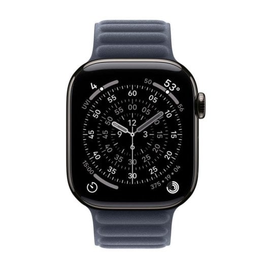 Armband Apple MGDA4ZM/A Magnetverschluss Polyester Navy S/M Watch 38-42 mm