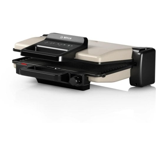 Griglia elettrica Bosch TCG3302 alluminio 2000W superficie ceramica 310x220mm apertura 180°
