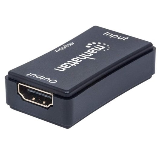 Repetidor HDMI Manhattan 4K 4096x2160 Pixeles 40 m HDCP Micro-USB B