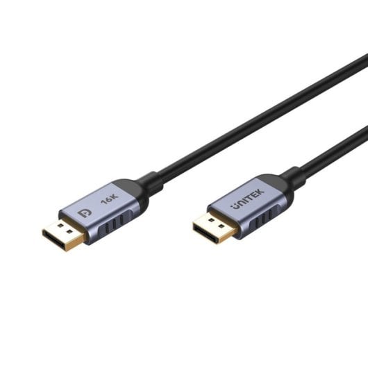 Câble DisplayPort UNITEK C1626GY01-1M 1m DisplayPort 2.1 8K HDR Or