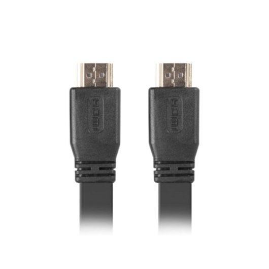 HDMI Kabel Lanberg CA-HDMI-21CU-0010-BK 1 m 4K 60Hz 18 Gbit/s Schwarz