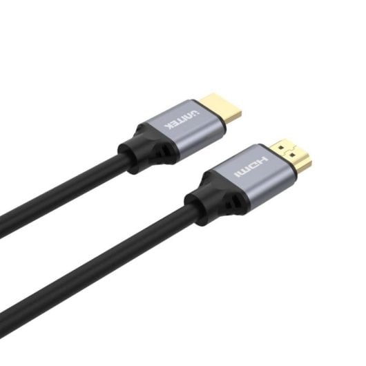 Câble HDMI UNITEK C139W 3 m HDMI 2.1 Noir Gris 48 Gbit/s