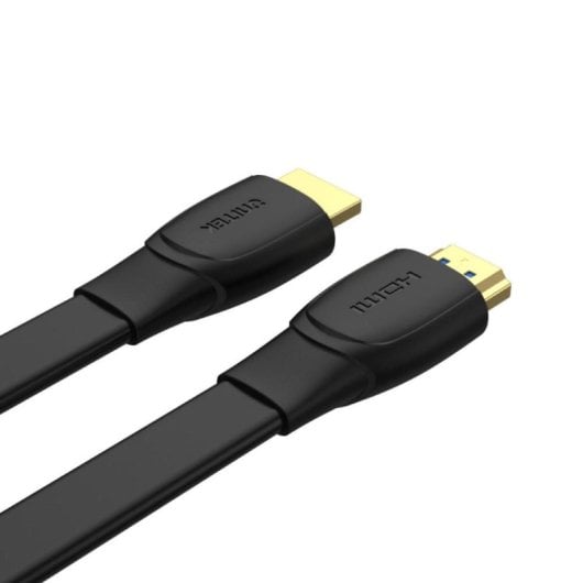 Câble HDMI UNITEK C11063BK-2M 2 m Plat 18 Gbit/s HDR10 Noir