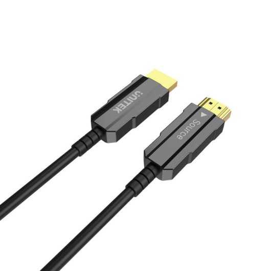 HDMI-Kabel Unitek C11072BK-20M 20 m Glasfaser 18 Gbit/s ARC HDR 3D Schwarz