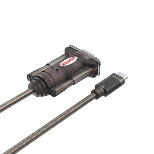 Cabo UNITEK Y-1105K DB-9 Macho 1,5 m Preto RoHS
