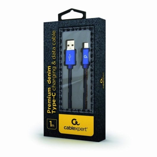USB-Kabel Cablexpert CC-USB2J-AMCM-1M-BL 1m USB-A auf USB-C Blau