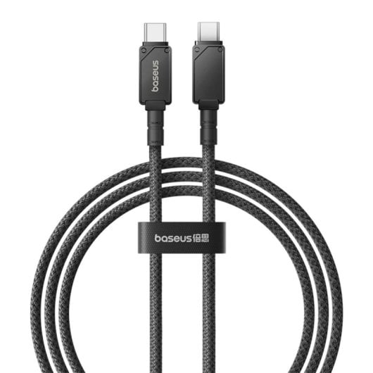 Cavo USB-C Baseus Unbreakable 1m Nero 100W Trasferimento 0.48Gbit/s
