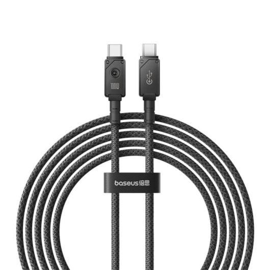 Cavo USB C Baseus Unbreakable 2 m USB 2.0 Nero Power Delivery 100W