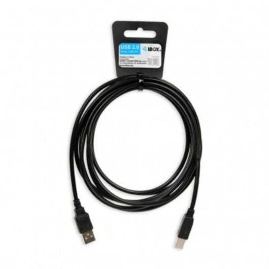 Cavo USB iBox IKU2D 3 m USB 2.0 A-B Nero