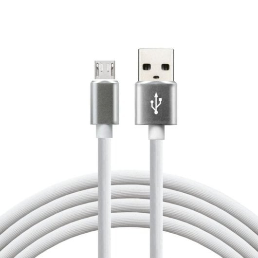 Cabo Everactive CBS-1MW 1 m USB A Micro-USB Branco Carregamento Rápido