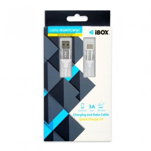 Cavo USB iBox IKUMTCWQC 1,5 m USB A USB C Bianco Alta Velocità