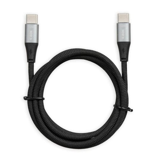 Cable USB C iBox IKUTC2B 2 m Trenzado Entrega Potencia 60 W