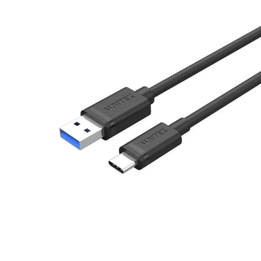 Cable USB UNITEK C14103BK-2M 2m USB-A a USB-C USB 3.2 Negro