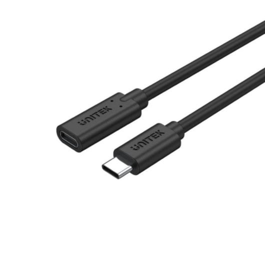 Cable UNITEK C14086BK USB C 0,5 m USB 3.2 Gen 2 10 Gbit/s Negro