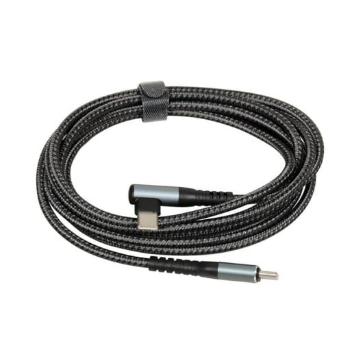Cable USB C iBox IKUTC100 2 m Textil Carga Rápida 60 W Negro