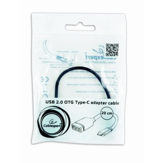 Adattatore USB Gembird A-OTG-CMAF2-01 USB-C a USB-A 0,2 m Nero