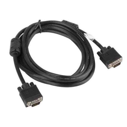 Cable VGA Lanberg CA-VGAC-10CC-0030-B 3 m negro con núcleo ferrita
