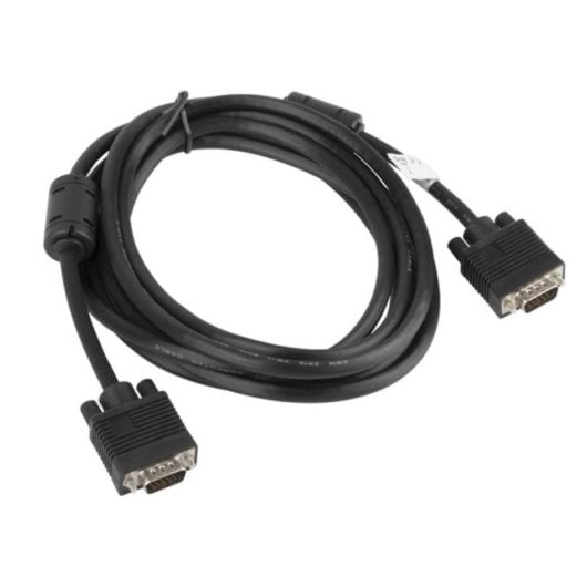Cable VGA Lanberg CA-VGAC-10CC-0030-B 3 m negro con núcleo ferrita