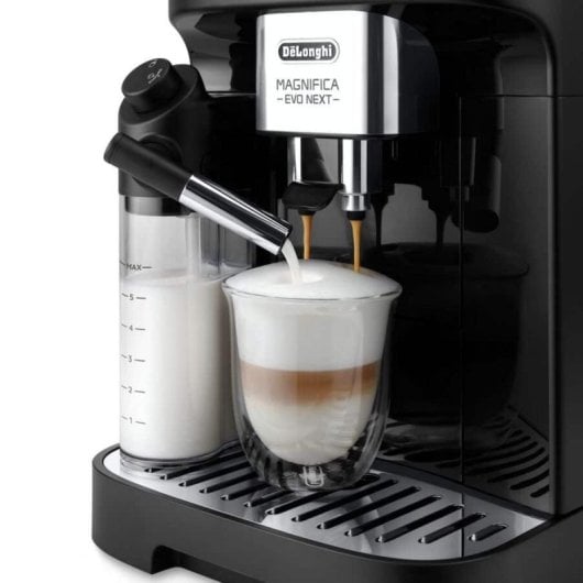 Cafetera Automática De'Longhi Magnifica Evo Next 1,8 L 15 bares molinillo y leche automática