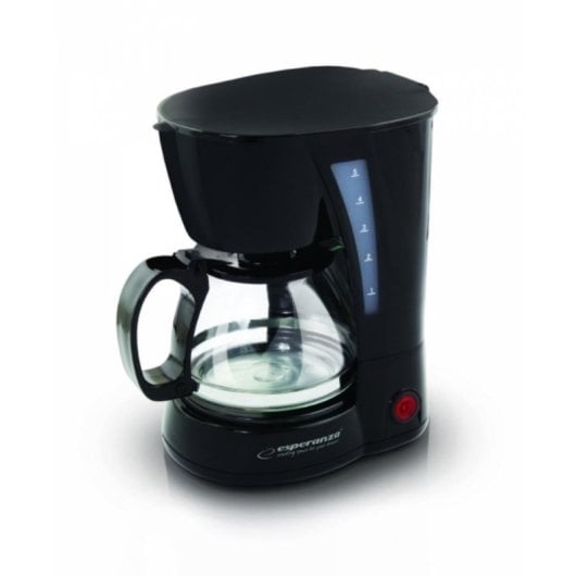 Kaffeemaschine Filter Esperanza EKC006 0,6L 650W Tropf-Stopp Schwarz