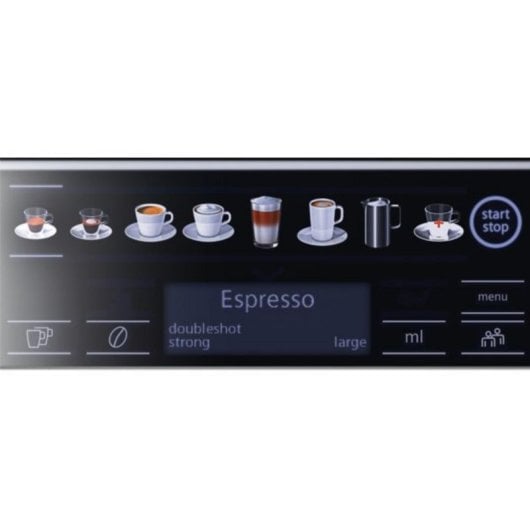 Kaffeevollautomat Siemens EQ.6 plus s500 1,7L 19 bar mit integriertem Mahlwerk LCD-Display