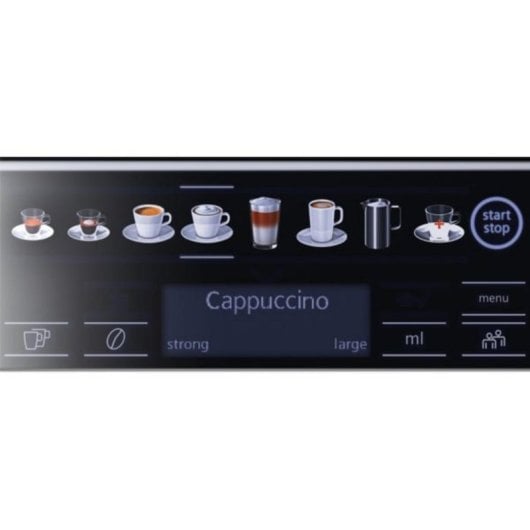 Kaffeevollautomat Siemens EQ.6 plus s500 1,7L 19 bar mit integriertem Mahlwerk LCD-Display