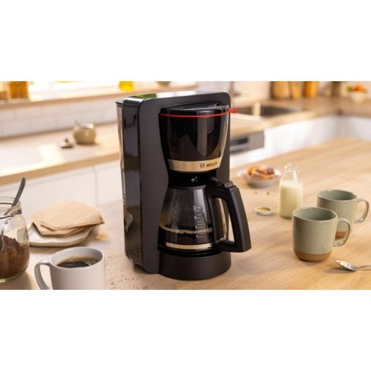 Kaffeemaschine Filter Bosch TKA4M233 1,37L 0 bar mit Warmhaltefunktion Schwarz