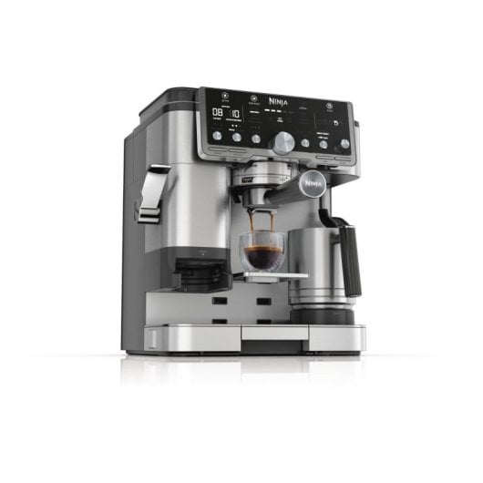 Caffettiera Semi-automatica Ninja ES701EU 2L 14 bar con macinino integrato e schiumalatte