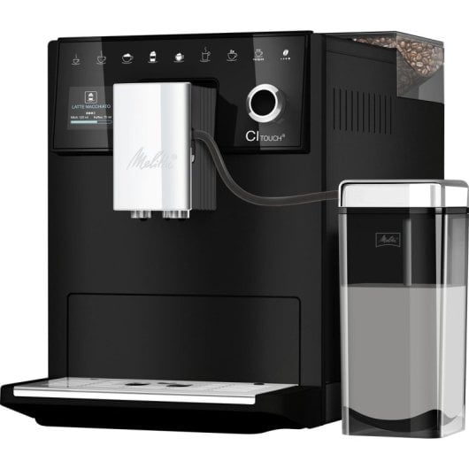 Máquina de Café Automática Melitta CI Touch 1,8 L moinho integrado TFT Preta