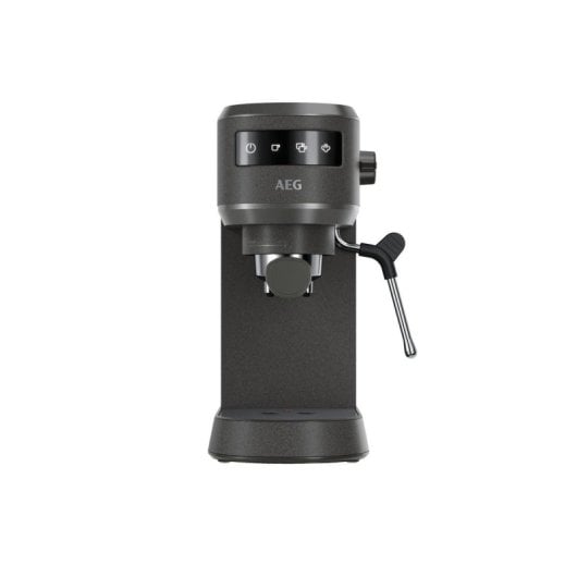 Cafetera Manual AEG EC6-1-6BST 1L 15 bares con espumador de leche