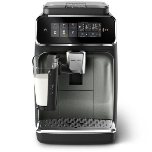 Cafetera Automática Philips EP3349/70 275g 15 bares con molinillo y espumador