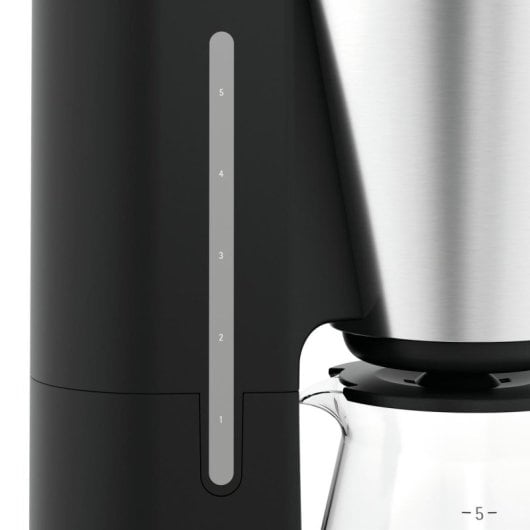 Cafetera de filtro WMF KITCHENminis 0412270011 0,625 L semi-auto jarra acero inoxidable