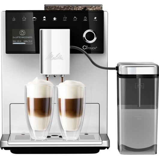 Cafeteira Automática Melitta CI Touch 1,8 L 1400W Moedor Integrado Prata