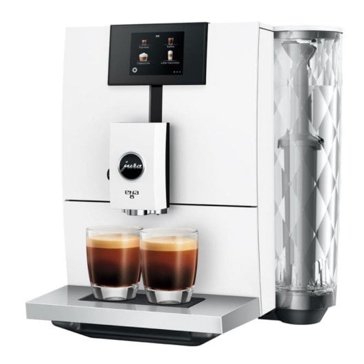 Cafeteira Automática Jura ENA 8 (EC) 1,1L 15 bar com Moínho, Wi-Fi, Branca