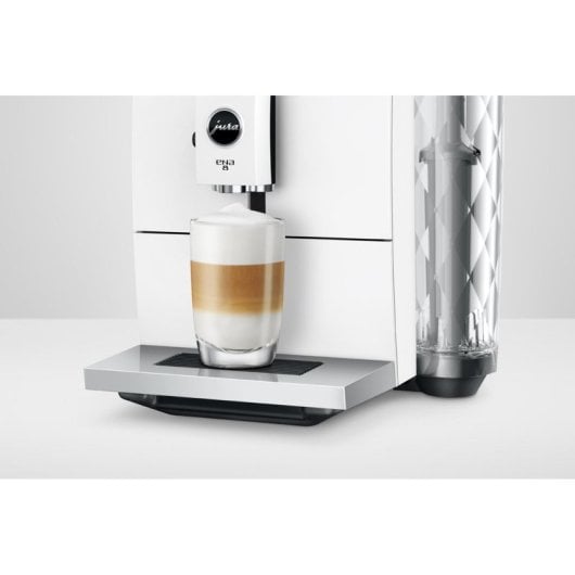 Cafeteira Automática Jura ENA 8 (EC) 1,1L 15 bar com Moínho, Wi-Fi, Branca