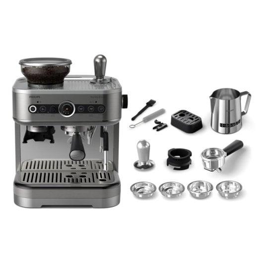 Cafetera Semiautomática Philips Barista Brew 2,3 L 15 bares con molinillo y espumador