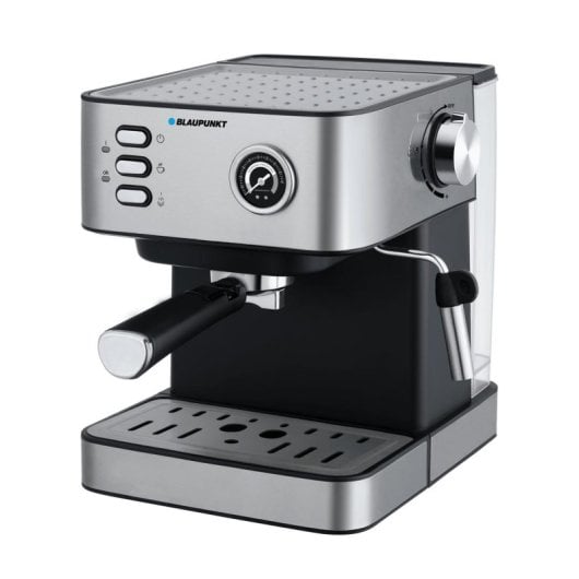 Kaffeemaschine Espresso Manuell Blaupunkt CMP312 1,6L 15 bar Edelstahl Dampfrohr
