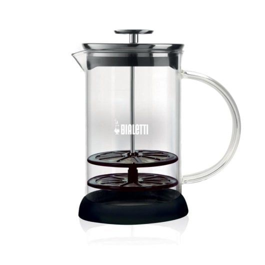 Caffettiera French Press Bialetti 0004410 1 L vetro nero trasparente