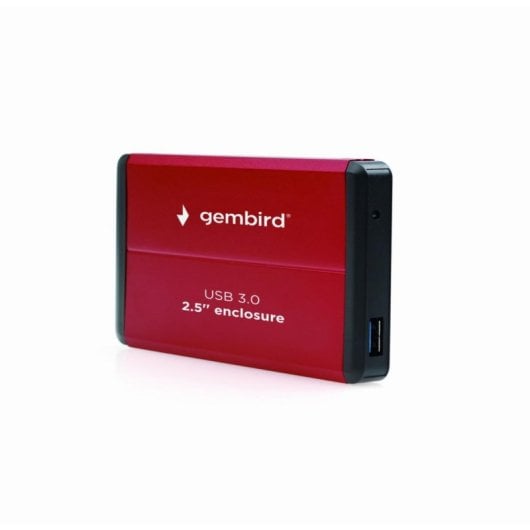 Box HDD Gembird EE2-U3S-2-R 2.5" SATA Alluminio Rosso USB 3.2 Gen 1