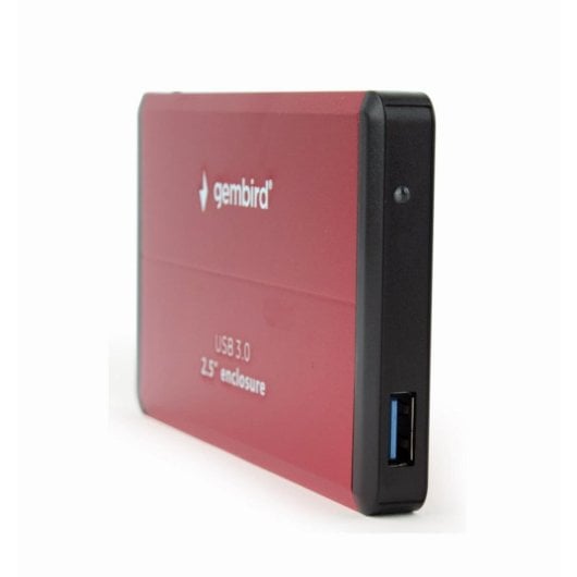 Box HDD Gembird EE2-U3S-2-R 2.5" SATA Alluminio Rosso USB 3.2 Gen 1
