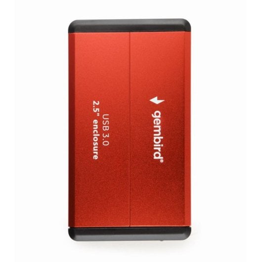 Box HDD Gembird EE2-U3S-2-R 2.5" SATA Alluminio Rosso USB 3.2 Gen 1