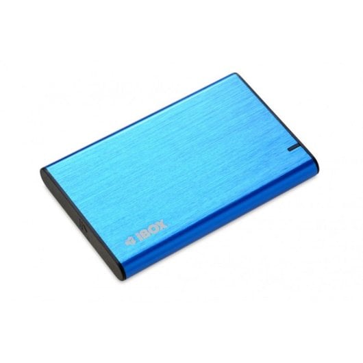 Carcasa HDD/SSD iBox HD-05 2.5" SATA III Aluminio Azul Micro-USB B UASP