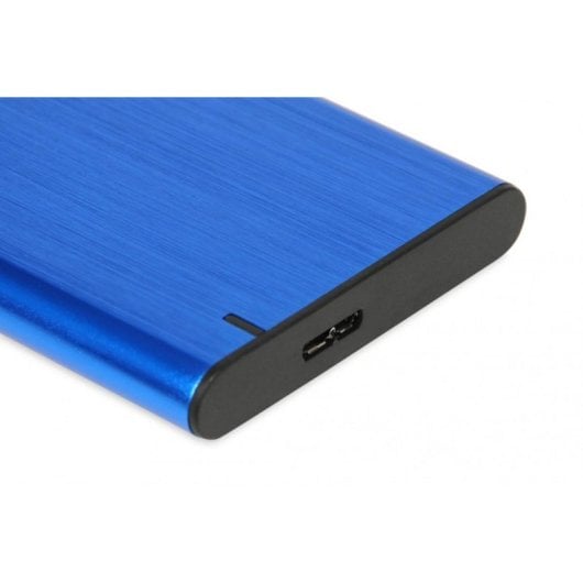 Carcasa HDD/SSD iBox HD-05 2.5" SATA III Aluminio Azul Micro-USB B UASP